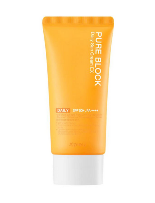 A'pieu Pure Block Daily Sun Cream EX SPF50+ PA++++ 1.69 fl. oz. / 50ml
