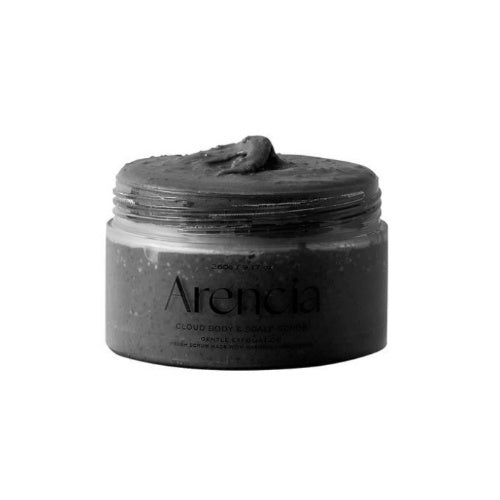 Arencia Fresh Cloud Sea Salt Body & Scalp Scrub Black Tea & Yuzu 260ml / 9.17 oz.