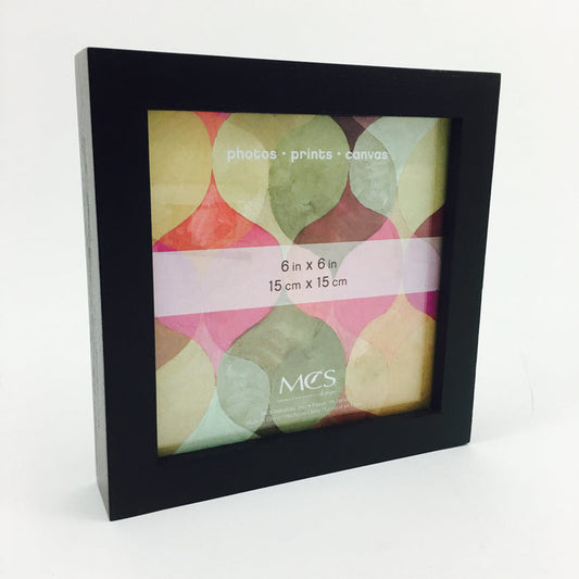 Art Shadow Box Frame • Black Wood - by MCS Frames - K. A. Artist Shop