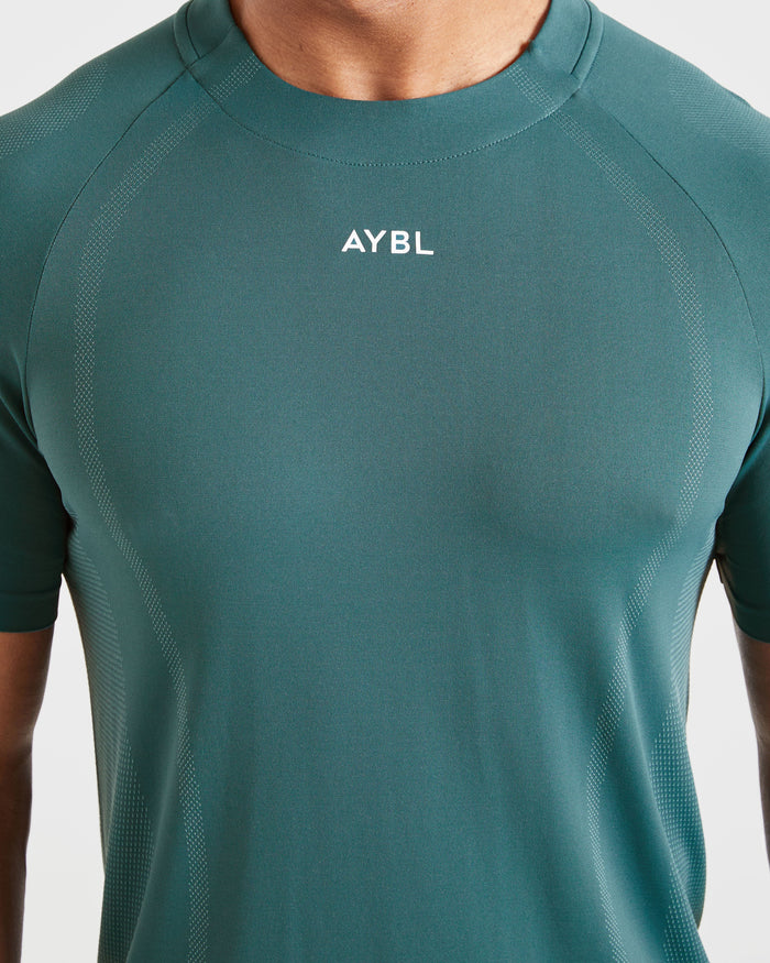 Attain Seamless T Shirt - Pine Forest