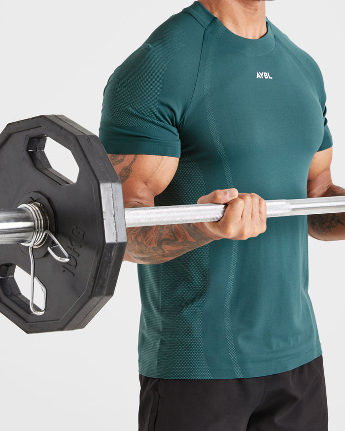 Attain Seamless T Shirt - Pine Forest