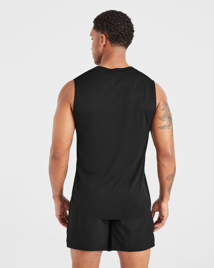 Attain Seamless Vest - Black