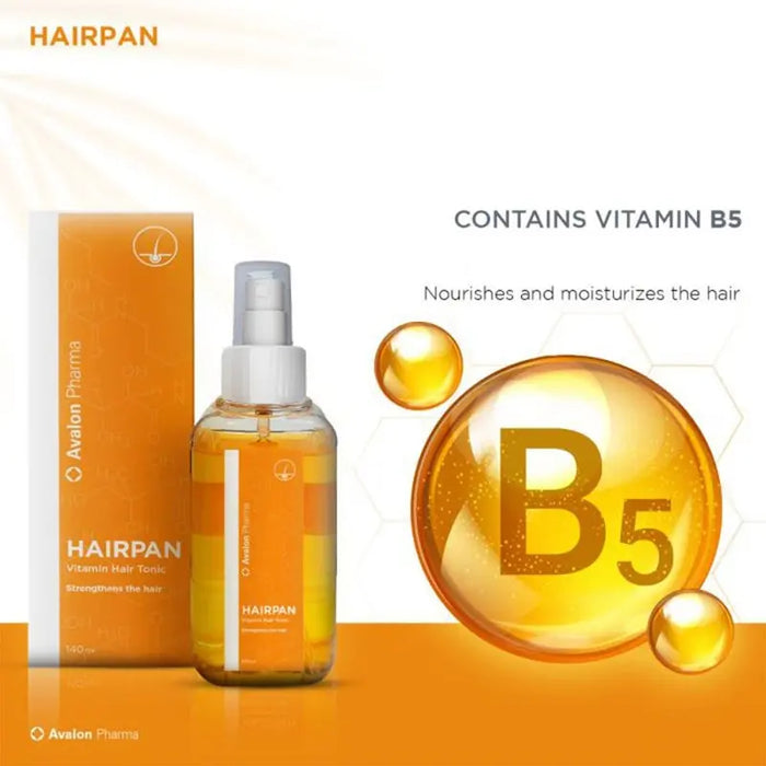 Avalon Hairpan Vitamin Hair Tonic Spray With Dexpanthenol For Damaged Hair 140ml Avalon