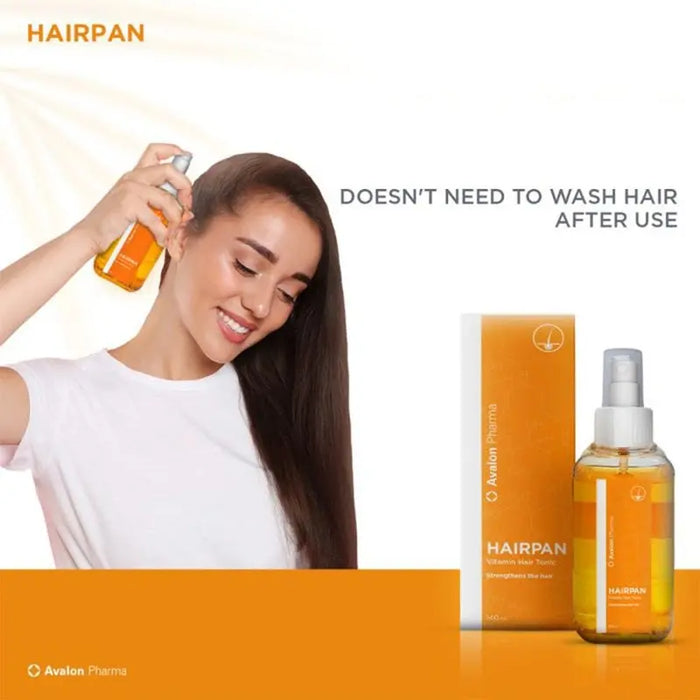 Avalon Hairpan Vitamin Hair Tonic Spray With Dexpanthenol For Damaged Hair 140ml Avalon