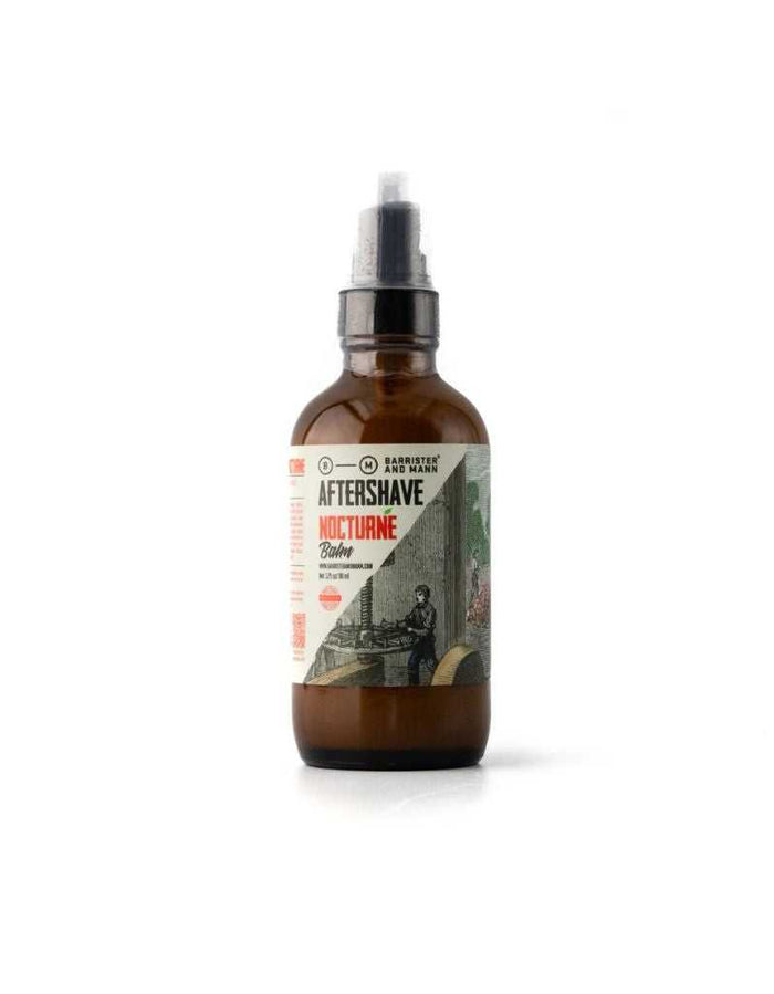 Barrister and Mann Nocturne After Shave Balm bottle for personal care
