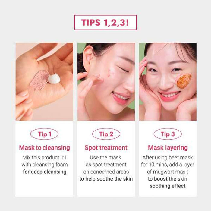 I'm From Beet Purifying Mask Tips Nudie Glow Australia