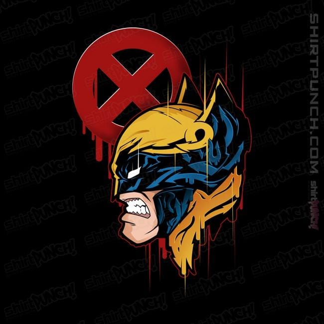 Shirts Magnets / 3"x3" / Black Berserker Barrage Style