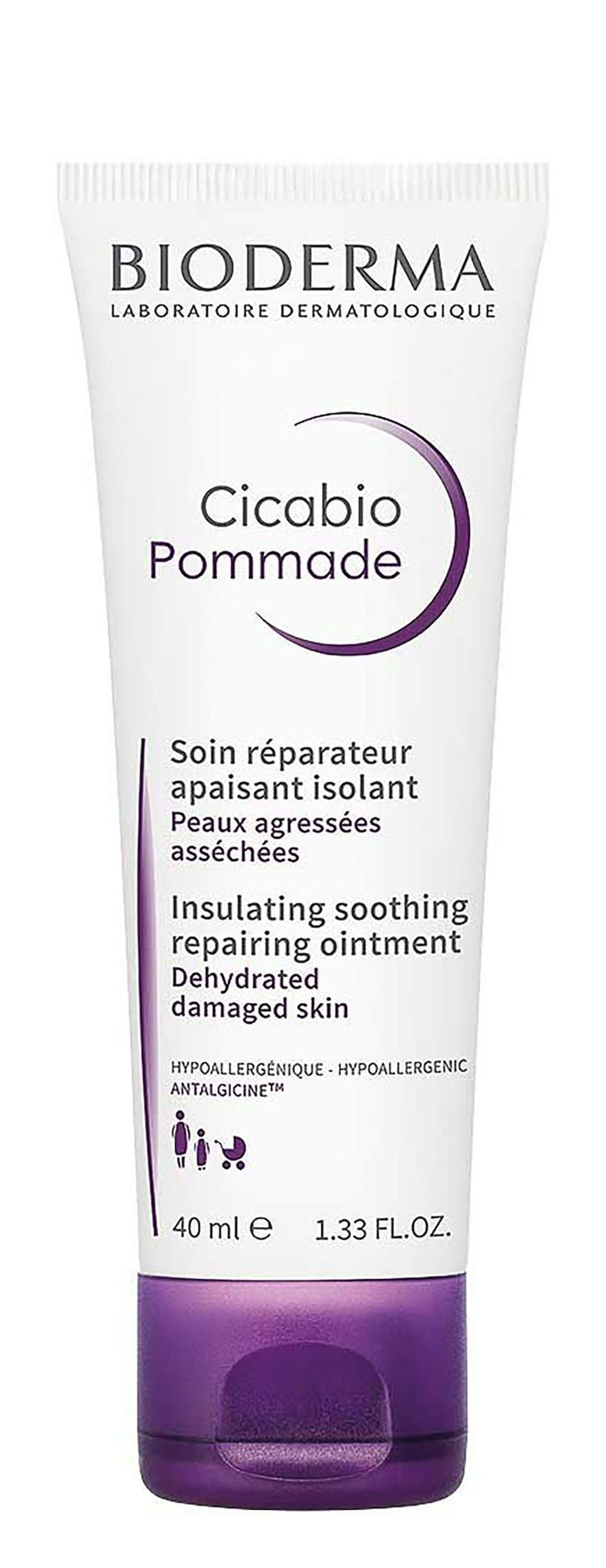 Bioderma Cicabio Hypoallergenic Insulating Soothing Ointment, 40ml - Makkah Pharmacy