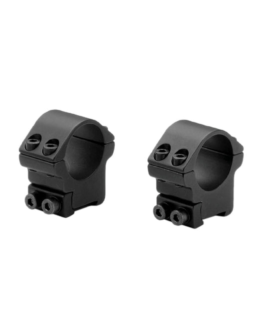 Bisley Mounts Two Piece 15mm Tikka On White Background