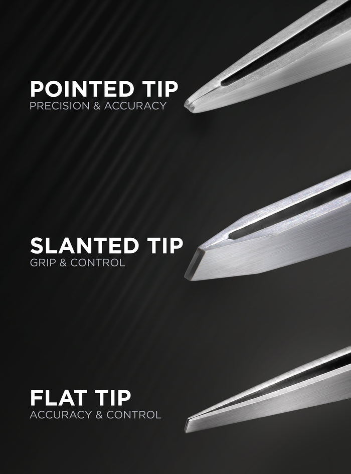 Black Ultra Sharp Point Tweezer - product view 3