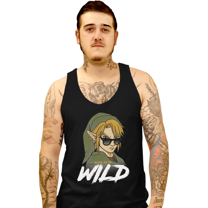 Tank Top, Unisex / Small / Black