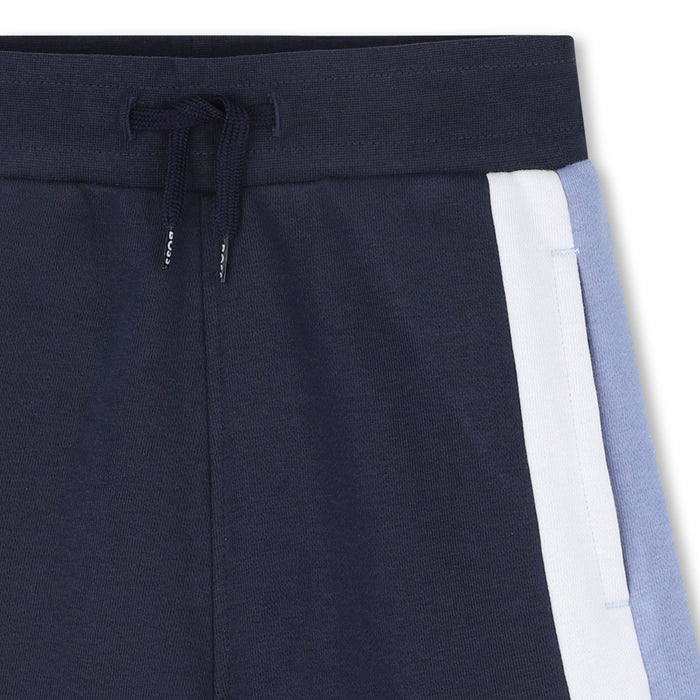 Boss Navy jersey  Shorts