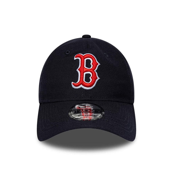 Pictured is this MLB Wool Boston Red Sox 9TWENTY Adjustable cap in navy. 3