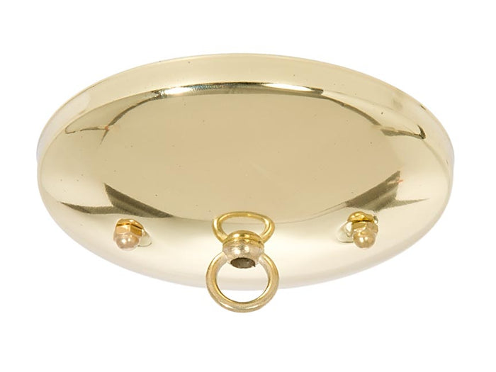 Brass Modern Shallow Canopy Kit (11778)