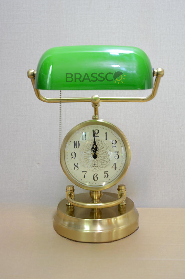 BRC' banker with clock GB  (Table Lamp)(Single)
