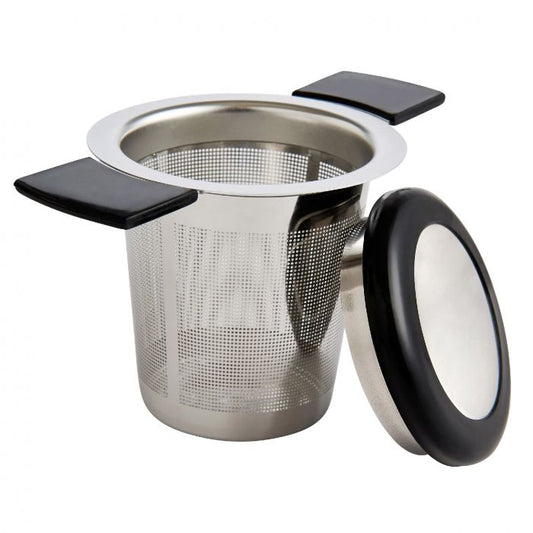 BREW-IN-MUG TEA INFUSER W/ LID