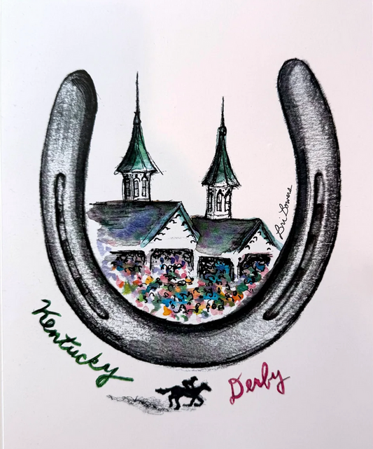 Bri Bowers - Kentucky Derby 8.5" x 11" Print