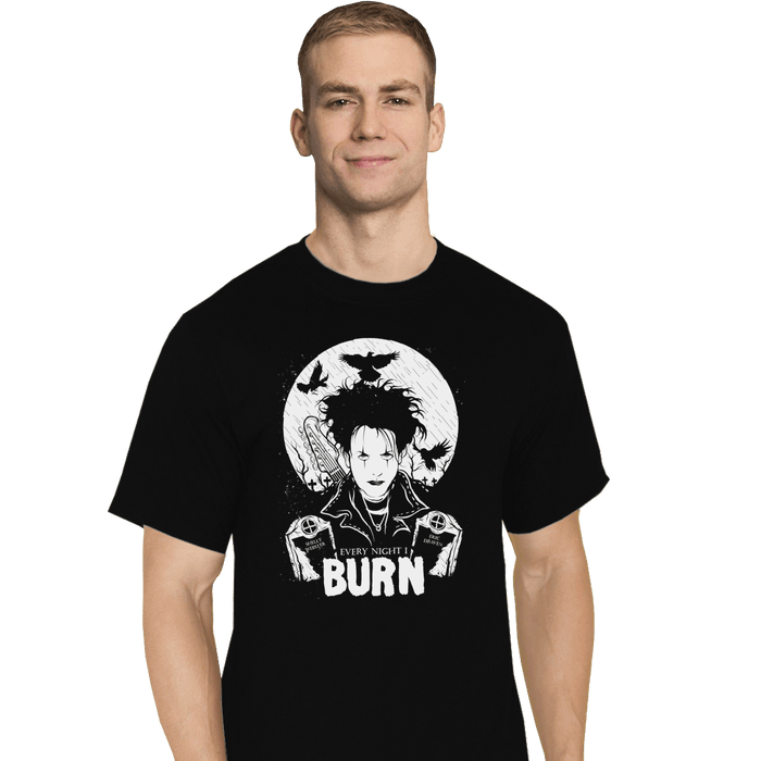Shirts T-Shirts, Tall / Large / Black Burn