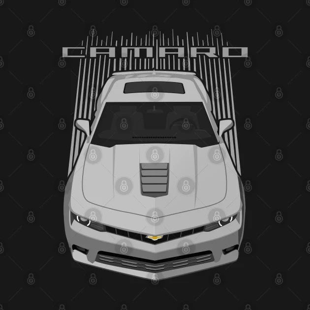 Camaro Ss 5Th Gen 14-15 - Silver Hoodie