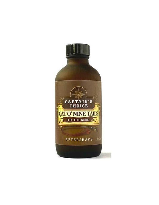 Captain's Choice Cat O' Nine Tails Aftershave bottle