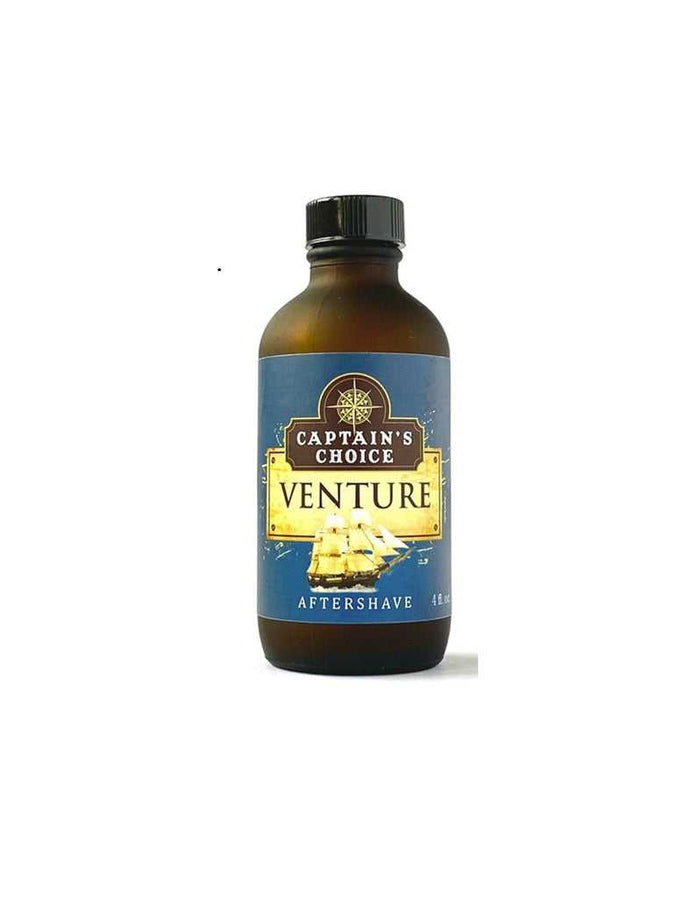 Venture Aftershave bottle for men's grooming