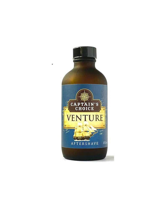 Venture Aftershave bottle for men's grooming