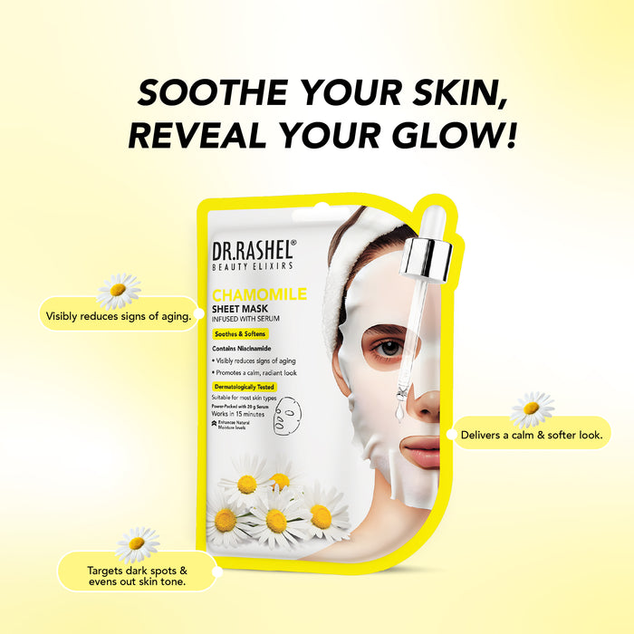 Chamomile Sheet Mask with Serum