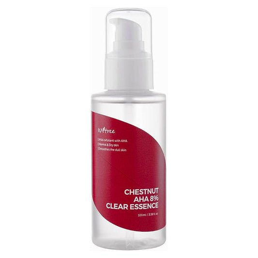 ISNTREE Chestnut AHA 8% Clear Essence Nudie Glow Australia