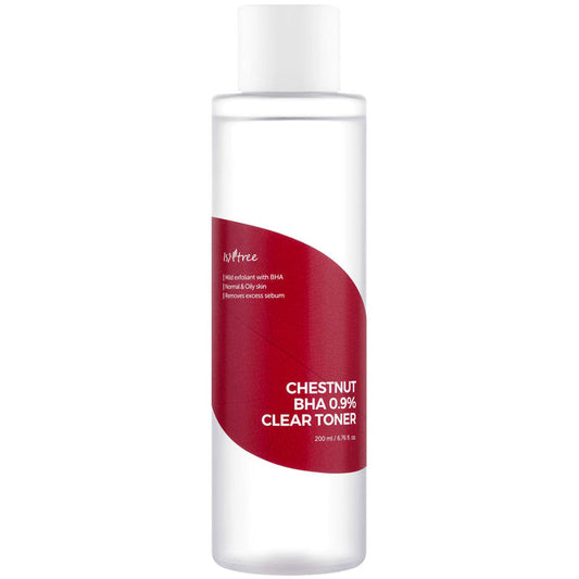 Isntree Chestnut BHA 0.9% Clear Toner Nudie Glow Australia