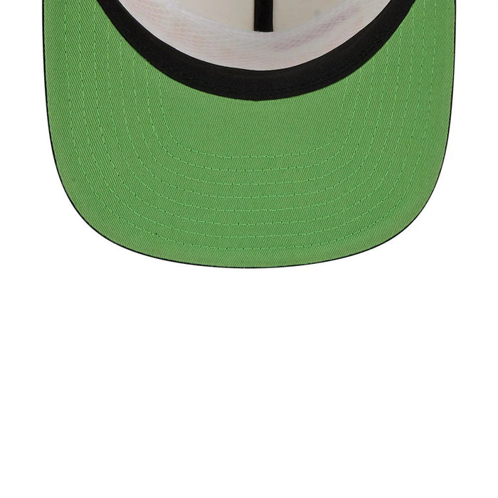 Pictured is this NBA Conference Script Chicago Bulls 19TWENTY cap in white. 2