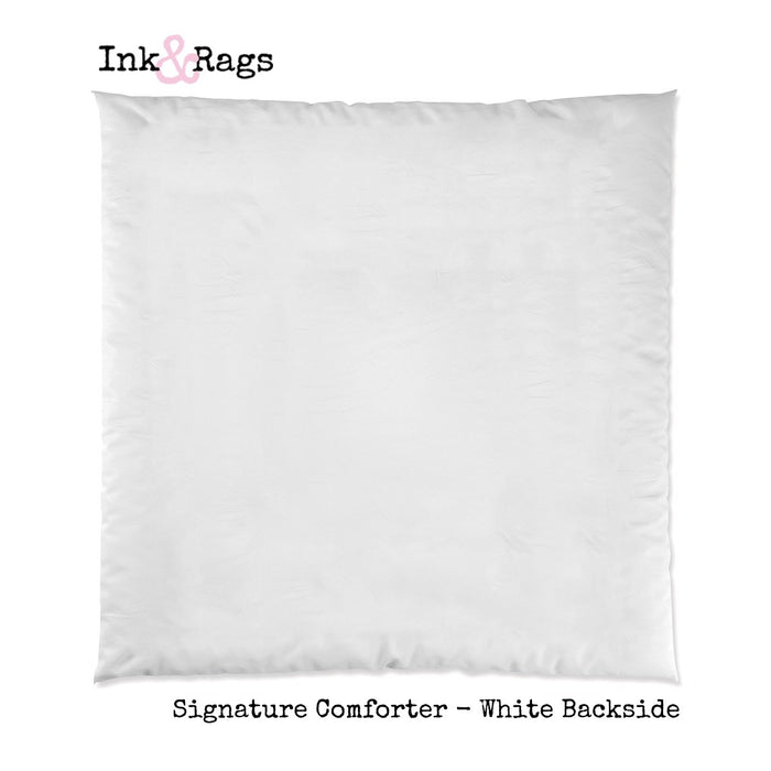 Chocolate Cream Skull and Rose CREAM Bedding Collection