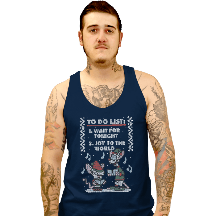 Tank Top, Unisex / Small / Navy
