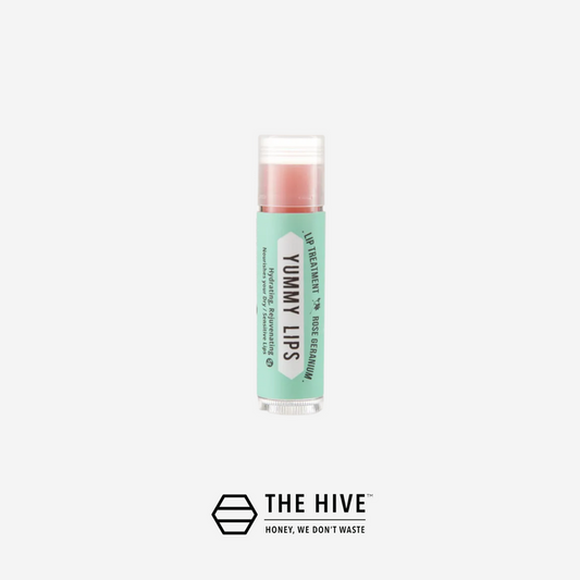 Claire Organics Yummy Lips Therapy with Rose Geranium (6g) - Thehivebulkfoods