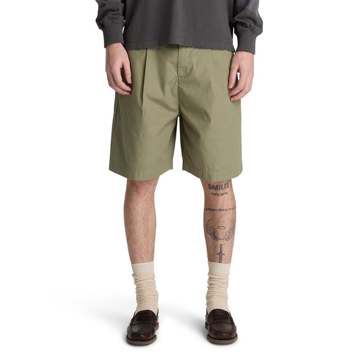Claremont Poplin One Pleated Chino Short