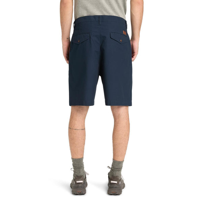 Claremont Poplin One Pleated Chino Short