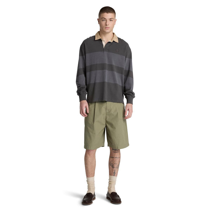 Claremont Poplin One Pleated Chino Short