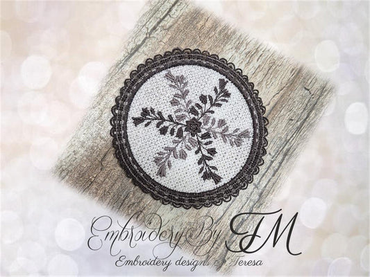 Coaster flowers No.4 / 5x7