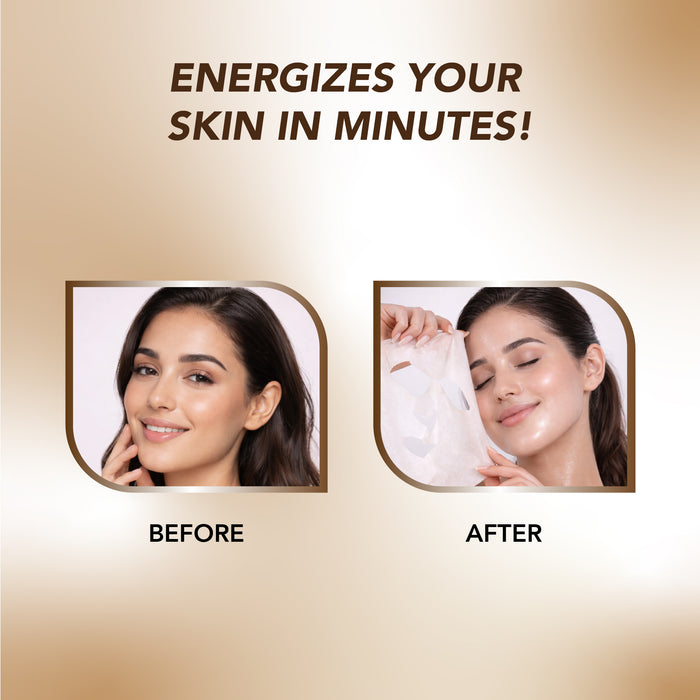 Coffee Sheet Mask with Serum