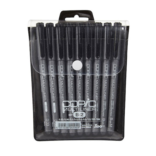 Copic Multiliner Sets - Set of 9 by K. A. Artist Shop - K. A. Artist Shop