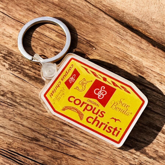 Corpus Christi Fideo Keychain