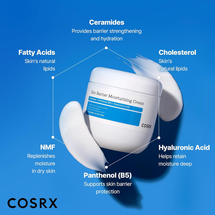 Cosrx Skin Barrier Moisturizer Cream Ceramide + Panthenol + Hyaluronic Acid 450ml
