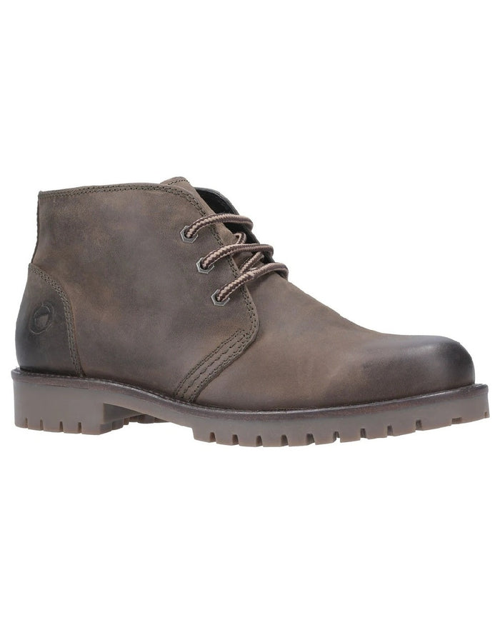 Khaki Coloured Cotswold Mens Stroud Boots on white background #colour_khaki