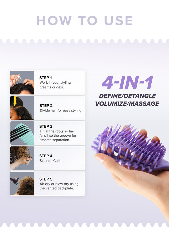 Curl Precision Styler Tapered Handle 2A-3C - product view 6