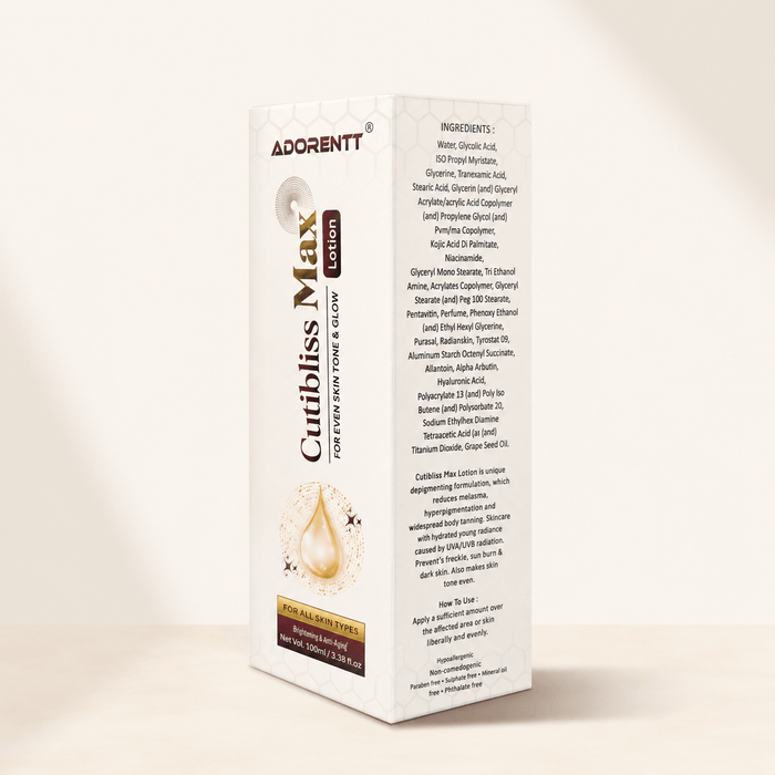 Cutibliss Max Lotion - Cosmosentials