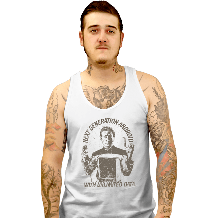 Tank Top, Unisex / Small / White