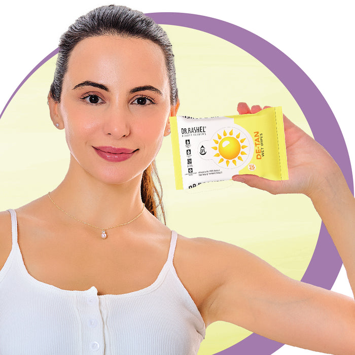 DeTan Face Wet Wipes