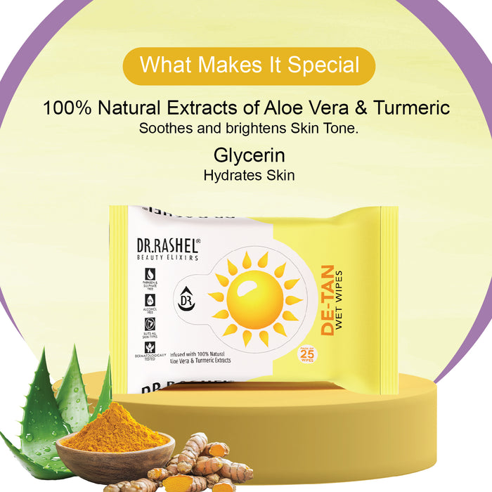 DeTan Wet Wipes Ingredients