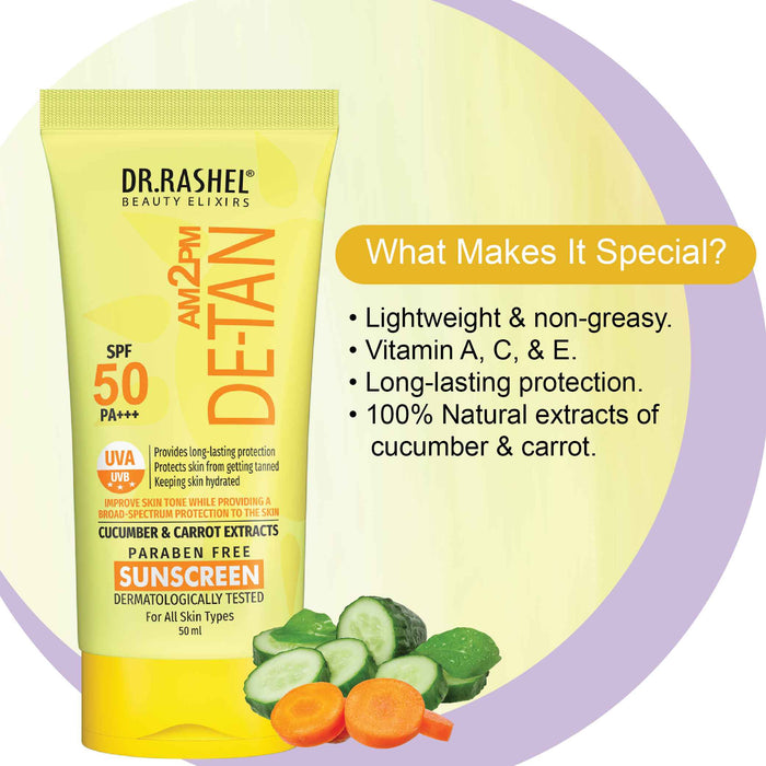 Special DeTan Sunscreen SPF 50