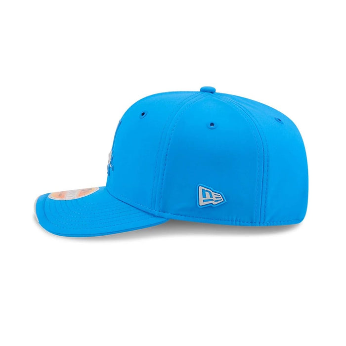 Pictured is this NFL Sideline 2026 Detroit Lions 9SEVENTY Stretch Snap cap in blue. 4