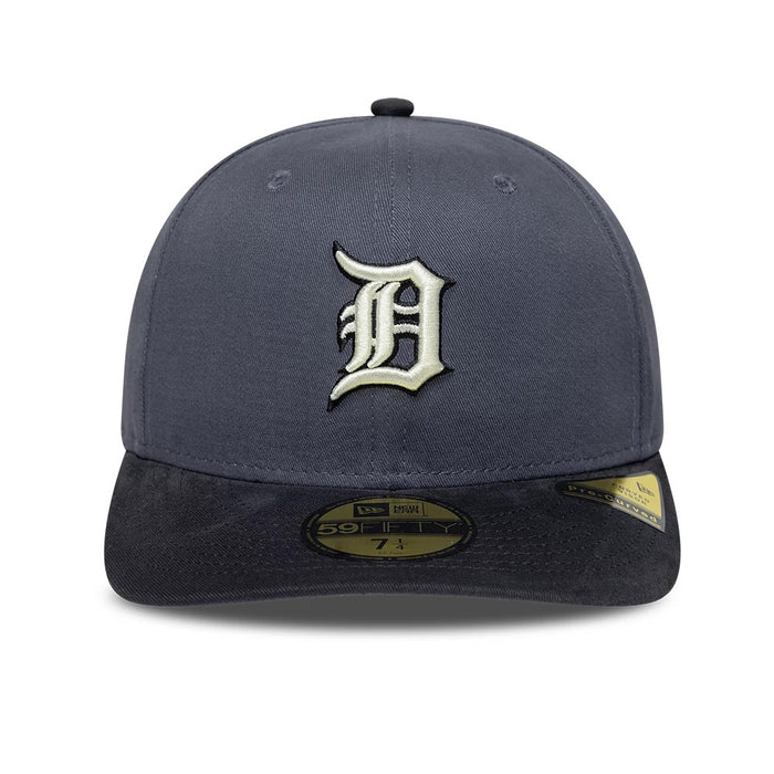 Pictured is this MLB Detroit Tigers 59FIFTY Fitted cap in dark grey. 3